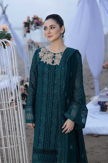 LUXURY CHIFFON UNSTITCHED 3PCS
