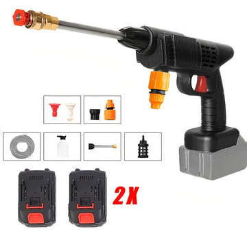 Cordless Portable Pressure Washer 30Bar | Rechargeable High-Power Cleaner for Car & Outdoor Use