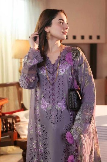 LUXURY LAWN UNSTITCHED 3PCS Ware By Hania Amir